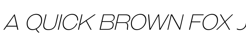 Preview of Galderglynn Titling ExtraLight Italic font