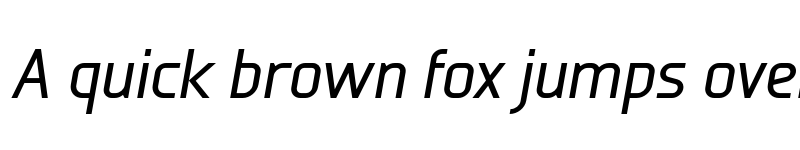 Preview of Galette Medium Oblique font