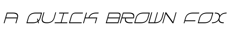 Preview of Galga Condensed Italic Condensed Italic font