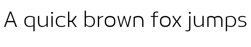 Preview of Galimer Extra Light font