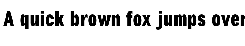 Preview of Gallinari Extrabold Cond font