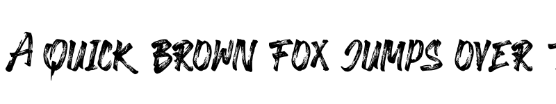 Preview of Galvanis Regular font