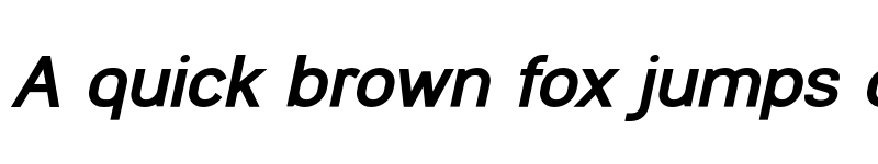 Preview of Galvanizer ExtraBold Italic font