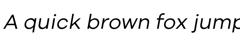 Preview of Galyon Italic Italic font