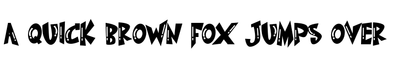 Preview of Game Over Regular font