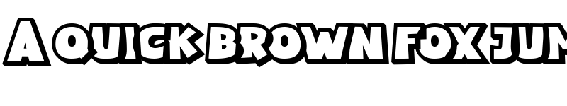 Preview of Gamer Station Extrude font