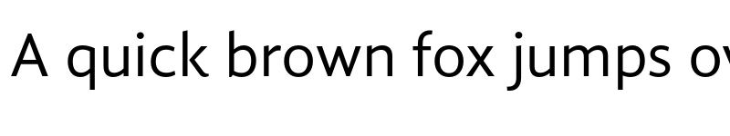 Preview of Gandhi Sans Regular font