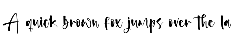 Preview of Gankchy Regular font