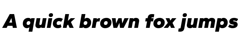 Preview of Gantari Black Italic font