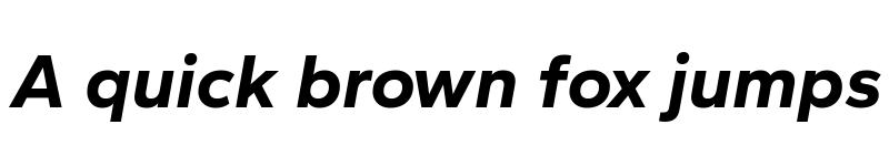 Preview of Gantari Bold Italic font