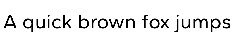 Preview of Gantari Regular font