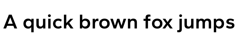 Preview of Gantari SemiBold font