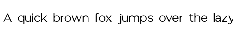 Preview of GANTIC Regular font