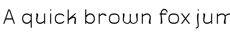 Preview of Ganyota Personal use Thin font