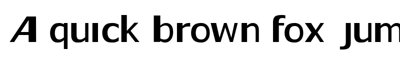 Preview of Gaps Regular font