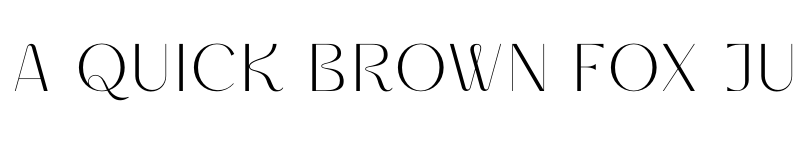 Preview of GAQIRE Regular font