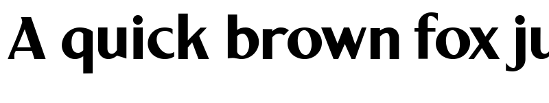 Preview of Garacie Medium font