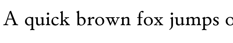 Preview of Garamond Libre Regular font