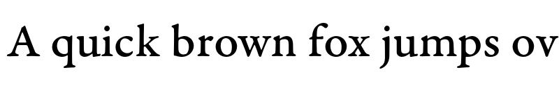 Preview of Garamond Premier Pro Caption Medium font