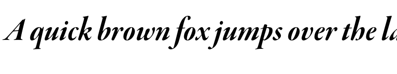 Preview of Garamond Premier Pro Display Bold Italic font