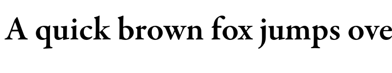 Preview of Garamond Premier Pro Semibold font