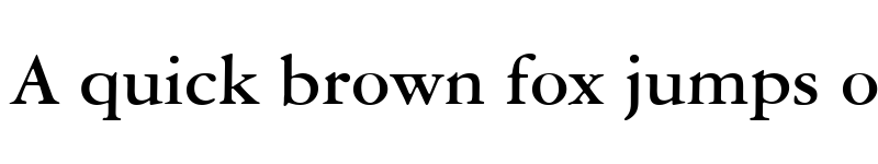 Preview of Garamond US Bold font