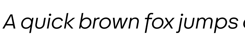 Preview of Garant Pro Italic font