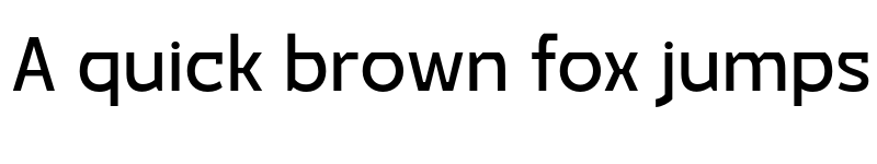 Preview of Garcog Regular font