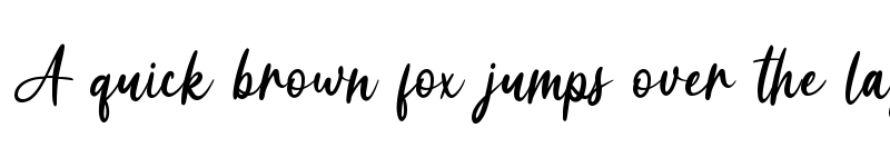 Preview of Garden Rose Regular font