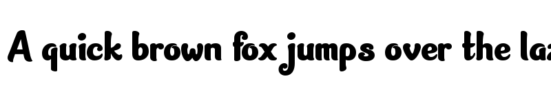 Preview of Garden Sans Regular font