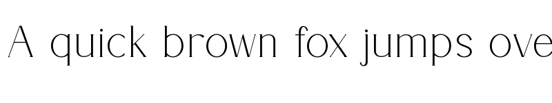 Preview of Garelina Regular font