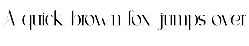 Preview of Garetc Regular font