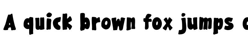 Preview of Gargle Bold font