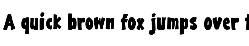 Preview of Gargle Condensed Bold font