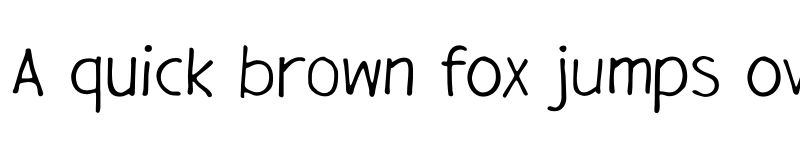 Preview of Gargle Regular font