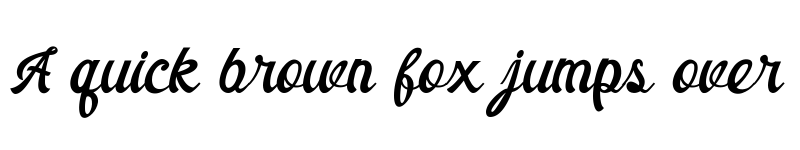 Preview of Garland Regular font