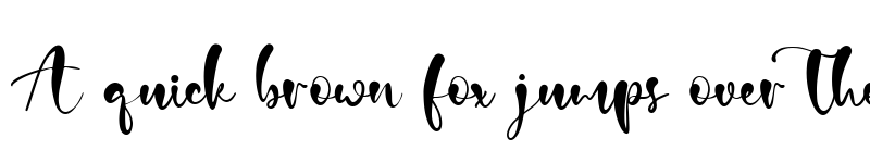 Preview of Garlando Regular font