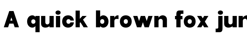 Preview of Garute Black font