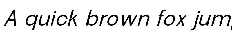 Preview of Garute Oblique Regular font