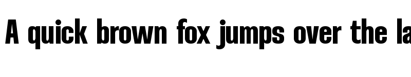 Preview of Gashire Regular font