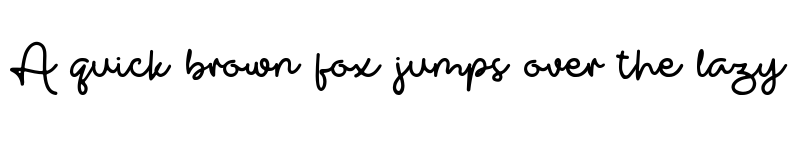 Preview of Gasing Regular font