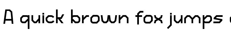 Preview of Gasted Thinpersonal font