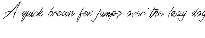 Preview of Gatinlose Regular font