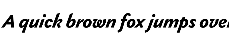 Preview of Gaultier Bold Italic font