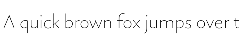 Preview of Gaultier ExtraLight font