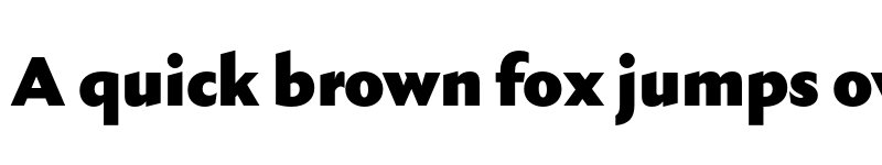 Preview of Gaultier Heavy font