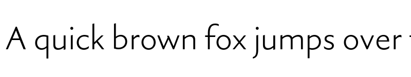 Preview of Gaultier Light font