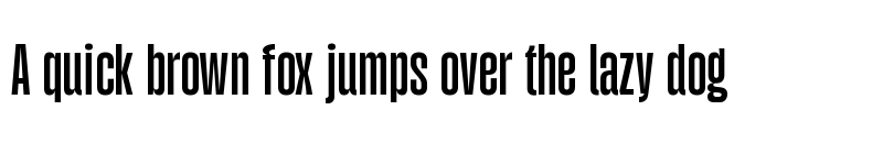 Preview of Gazzetta Regular font