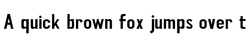 Preview of Gealman Regular font