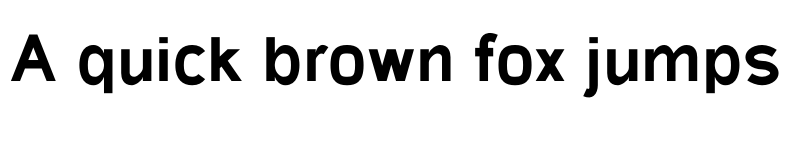 Preview of Gecade Bold font